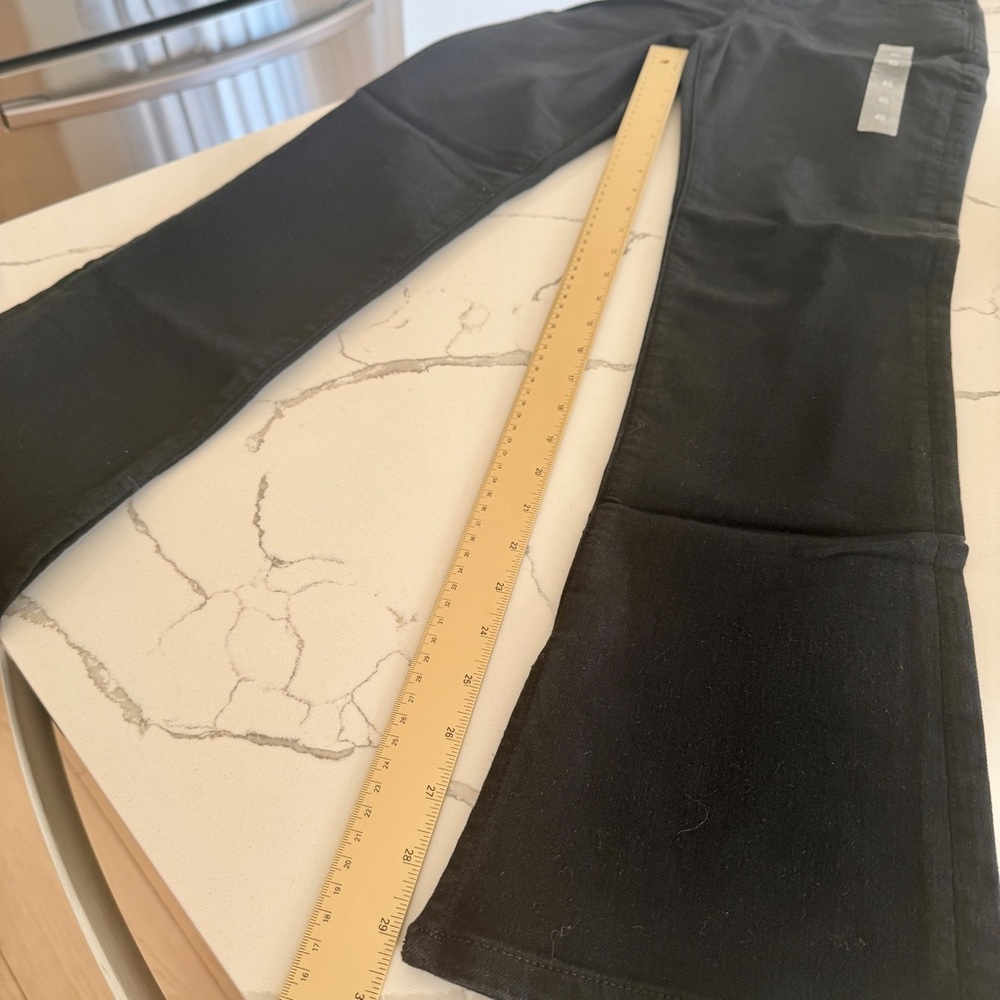 EXPRESS Skyscraper Mid Rise Stay Black Jeans Size 4 Short 4S - Picture 9 of 15